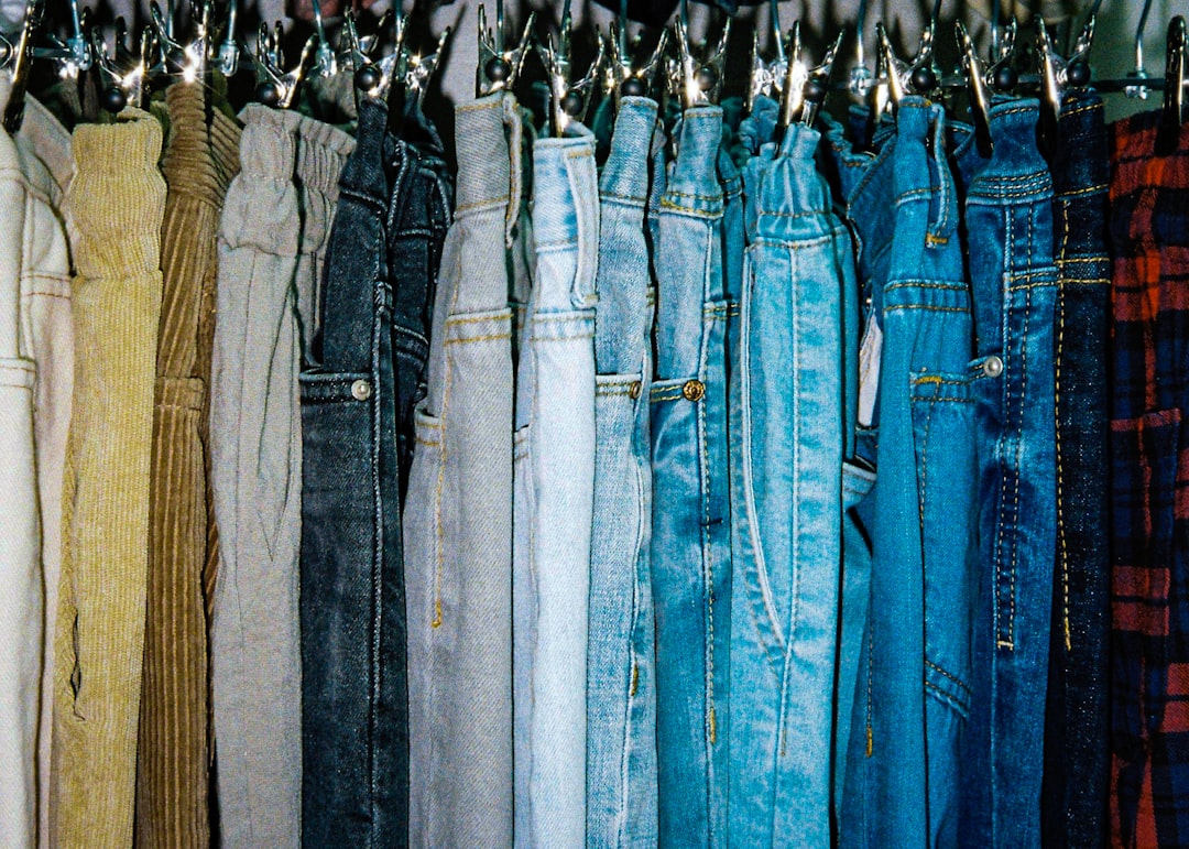 Photo Stacked pants